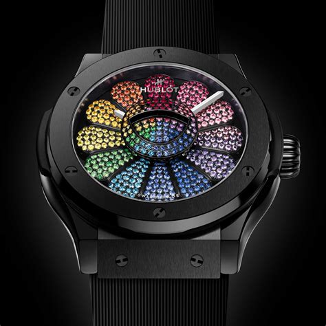 Hublot x Takashi Murakami Classic Fusion All Black Watch 